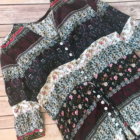 🌹LASTCHANCE🌹Bohemian Floral Maxi Dress - Picture 7 of 8